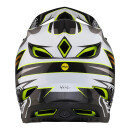 Troy Lee Designs D4 Carbon Helmet w/Mips L, Saber Gray
