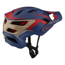 Troy Lee Designs A3 Helmet w/Mips M/L, Fang Dk Blue/Burgundy