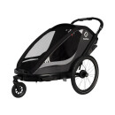 Hamax Cocoon Twin bicycle trailer gray/black