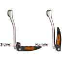 by.Schulz Pedals, 9/16" Z.1 Z-Line Urban - Folding pedals Format: 100x100mm reflector black-sand
