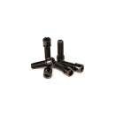 SALT SOLID stem bolt set M8x25mm black 6 pieces, steel,...