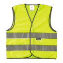 WOWOW Light vest, MESH GILET KIDS, yellow, YELLOW, L