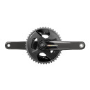Guarnitura Quarq Power Meter Spindle Force AXS Wide 2x DUB nero/iridescente 172,5 mm/43/30t