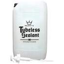 Sigillante per pneumatici Peatys BioFibre Tubeless Sealant, bombola, vasca per officina con pompa, 25L