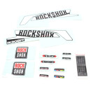 Rock Shox Fork Decal Kit, Boxxer 26/27.5 white for black