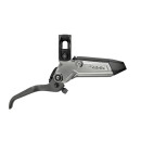 SRAM Lever assembly - Carbon, Silver anodized Level 4P Ultimate Stealth C1