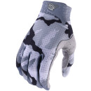Troy Lee Designs Air Gloves Youth XS, Camo Gray/White