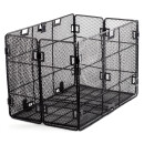 Incirca basket, fine mesh, luggage carrier side mount, foldable, black, 330x230x220, 17l