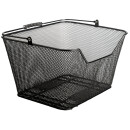 Incirca basket, fine mesh, rack mount, black, vers. Pletscher XXL, 400x320x320/180, 18l
