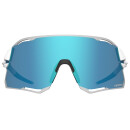 Tifosi Sunglasses, RAIL RACE, Matte White, M-XL, Clarion Blue/Clear