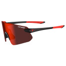 Tifosi Sunglasses, VOGEL SL, Matte Black, L-XL, Smoke Red