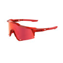 Speedcraft Gloss Translucent Red/Hiper Red Mirror lens