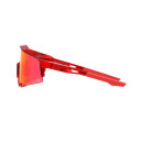 Speedcraft Gloss Translucent Red/Hiper Red Mirror lens