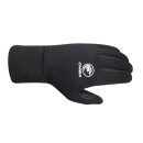 Chiba polar fleece gloves black S