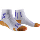 X-SOCKS Men Run Expert Ankle blanc/orange/twyce blue 35-38