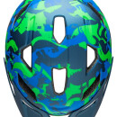Bell Sidetrack Youth MIPS Helm matte blue camosaurus
