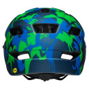 Bell Sidetrack Youth MIPS Helm matte blue camosaurus