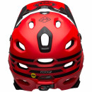 Bell Super DH Spherical MIPS Helm matte red/black fasthouse