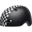 Bell Lil Ripper Helm matte black/white checkers S