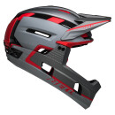 Bell Super AIR R Spherical MIPS Helm matte gray/red S 52-56