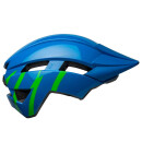 Bell Sidetrack II YC MIPS helmet gloss blue/green strike...
