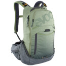 Evoc Trail Pro 16L Backpack light olive/carbon gray S/M
