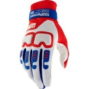 Ride 100% Langdale Gloves rot-weiss-blau L