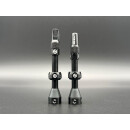 Set de valves Tubeless Sendhit noir -44mm