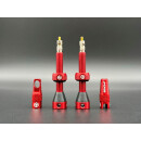 Sendhit tubeless valve set red -44mm