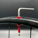 Set de valves Tubeless Sendhit rouge -44mm