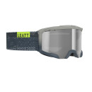 Occhiali Leatt Velocity 4.0 X-Flow Iriz Granite Argento 50%