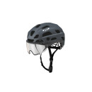 CP Unisex CYLITE Helmet visor clear gray matt/black matt S/M