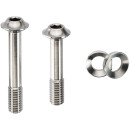 Trickstuff ball head screws for PM-PM+20/23 adapter, titanium, M6x33/39mm incl. washers