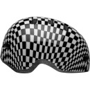Bell Lil Ripper Helmet gloss black/white checkers XS