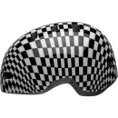 Bell Lil Ripper Helmet gloss black/white checkers S