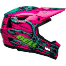 Bell Sanction II DLX MIPS Casco rosa lucido/turchese...