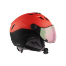 CP Ski CORAO+ Helmet red soft touch/black soft touch M