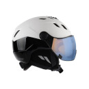 CP Ski CORAO+ Helmet white soft touch/black shiny S