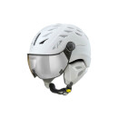 CP Ski CUMA Cashmere Helmet snowwhite soft touch L