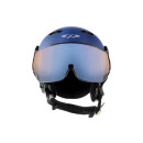 CP Ski CARACHILLO Helmet maritime blue soft touch L
