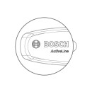 Bosch Logo-Deckel Active Line BDU332Y rund schwarz