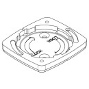 Bosch mounting plate OEM Intuvia 100 BHU3200 black