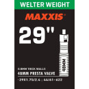 Maxxis Schlauch Welter Weight Box Rolled 0.8mm, Presta RVC (LL), 29x1.75-2.40, 44/61-622, Ventil 48mm