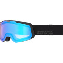 Ride 100% SNOWCRAFT S HiPER Goggle Nero/Verde - Lente...