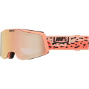 Ride 100% SNOWCRAFT S HiPER Goggle Safari - Mirror Peach Lens