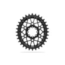 absoluteBLACK, chainring, OVAL, MTB, for Sram, DIRECT MOUNT, T-TYPE Transmission, 3mm offset, Boost, BLACK - black, 32 teeth