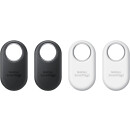 Samsung Galaxy SmartTag 2 Tracker Set, 4 pezzi, 2 neri / 2 bianchi, con batteria a bottone 2032