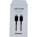 Samsung Ladekabel USB-C zu USB-C, 3A, 1.8m, Schwarz