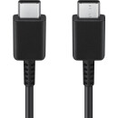 Samsung Ladekabel USB-C zu USB-C, 3A, 1.0m, Schwarz
