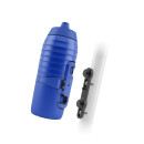KEEGO Twist, Bidon 600 ml, Fidlock Bike Bottle, WITH Fidlock Bottle Connector, WITH Twist Bike Base, blue - ELECTRIC BLUE